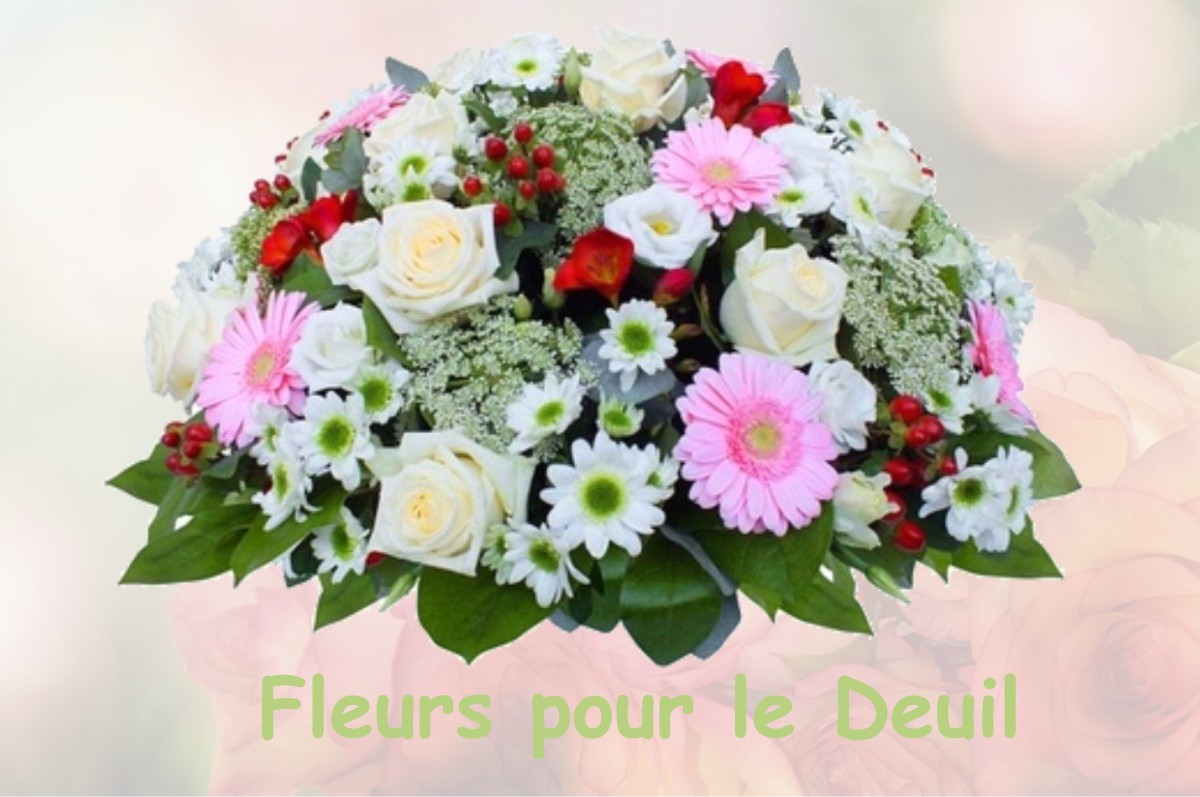 fleurs deuil DIZIMIEU